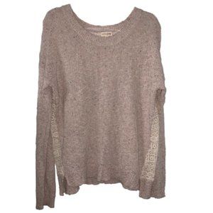 Maison Jules - Lace Back Sweater - Size XL